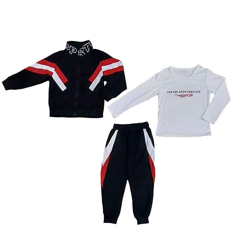 ست 3 تکه لباس ورزشی پسرانه مدل 0051